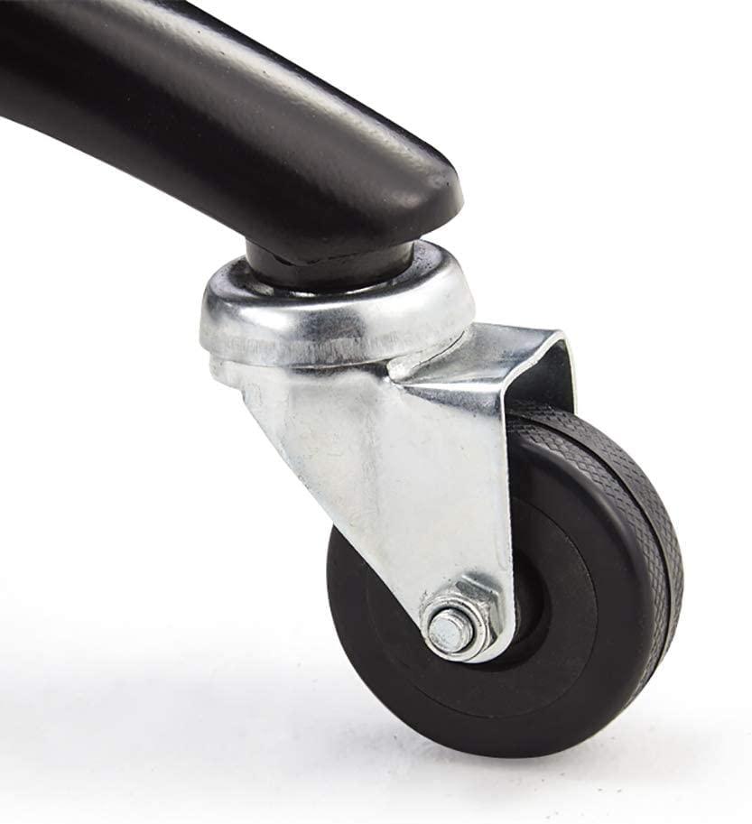 DEKD DEKD Round Rolling Stool Adjustable Chairs Adjustable Bottom Seat Work Stool Work Bench Small Task Chair 15cm Adjustable for Massage Spa Laboratory Workshop (Color : Greenx2)