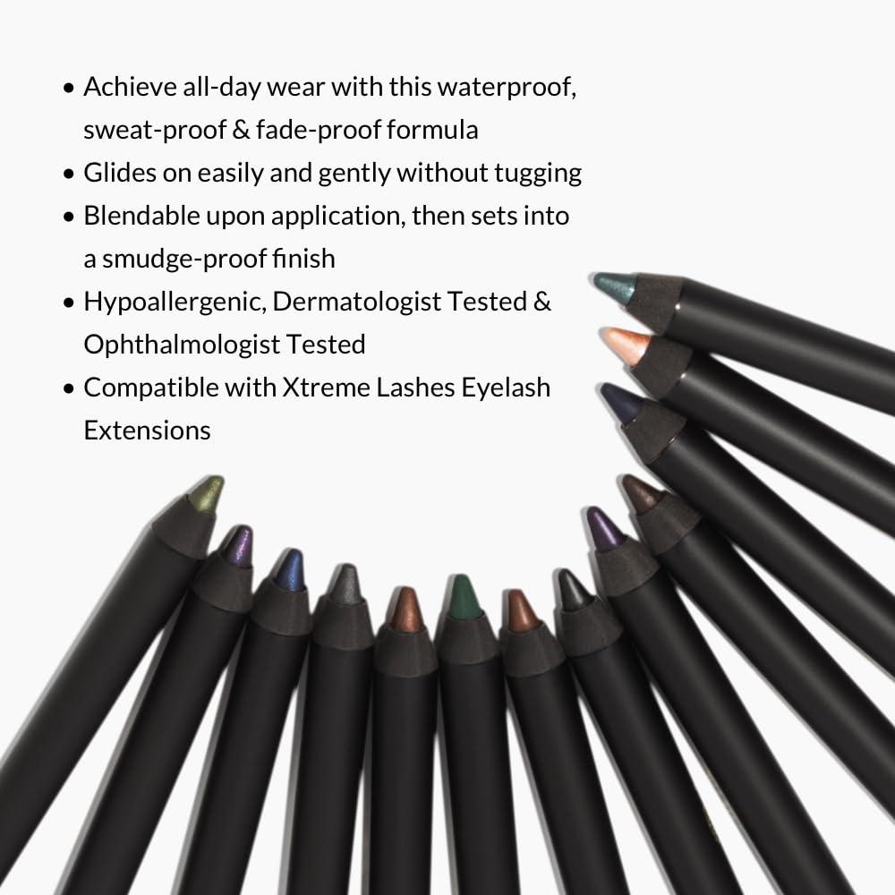 Xtreme Lashes Xtreme Lashes GlideLiner Long Lasting Eye Pencil Black Cherry with Sharpener