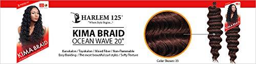 Kima Harlem125 Synthetic Hair Braids Kima Braid Ocean Wave 20 \" (GREY)