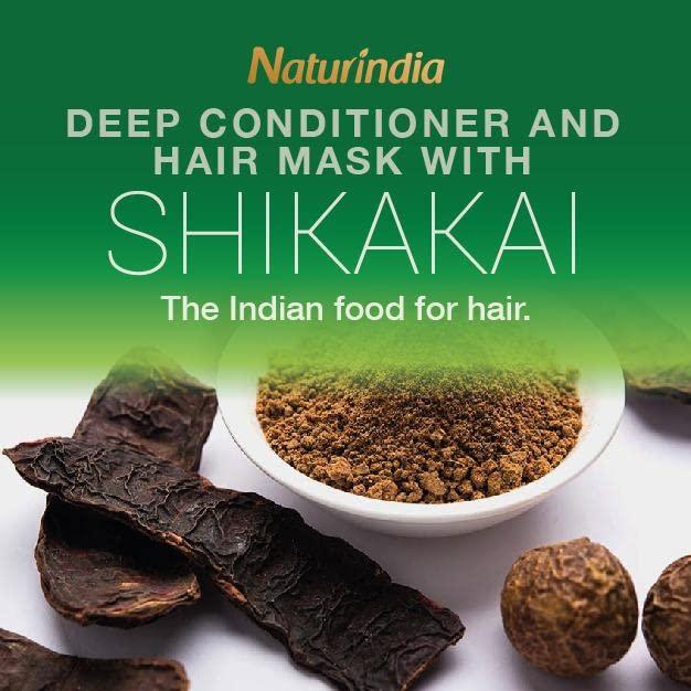 Naturindia Ayurvedic Shampoo & conditioner with Organic Amla and Shikakai for hair growth and restauration for stronger hair Natural herbs Vitamin C and B