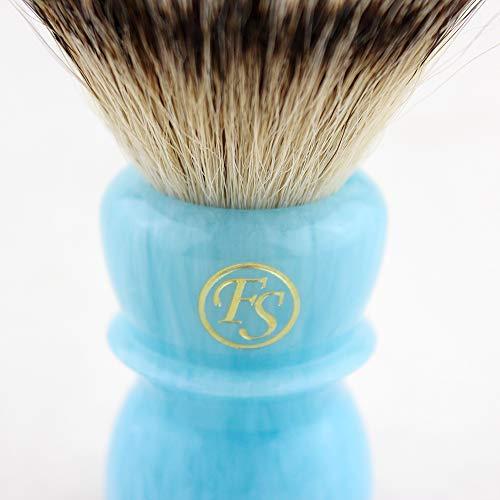 Frank FS shaving Frank FS shaving Brushes for Men,Silvertip Badger Hair Shave Brushes, Salon Tool Gift for Father Husband(knot size 24mm)