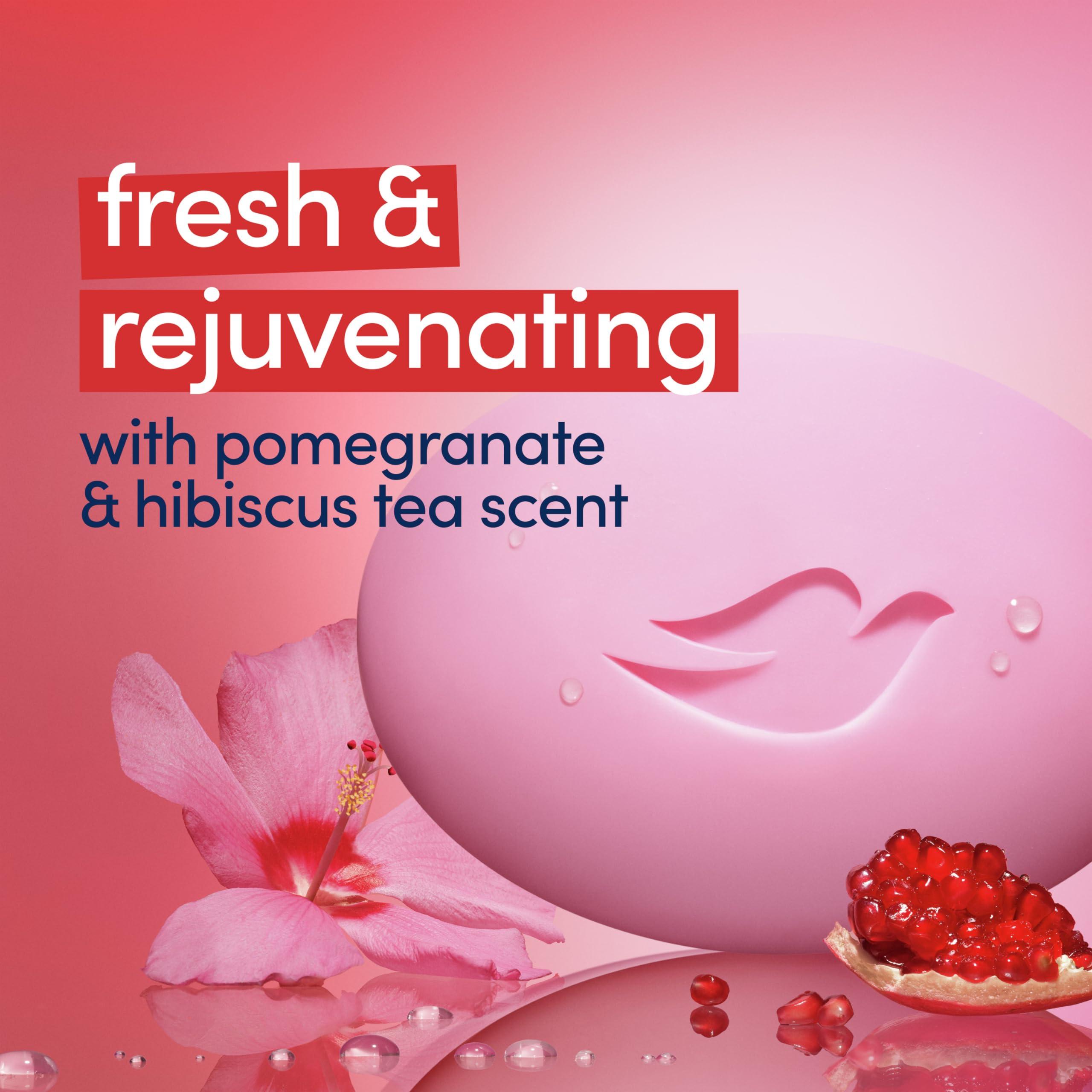 Dove Dove Beauty Bar Gentle Cleanser with Moisturizing Cream Pink and Original Scent Bars for Softer Smoother More Radiant Skin 6 Bars Total