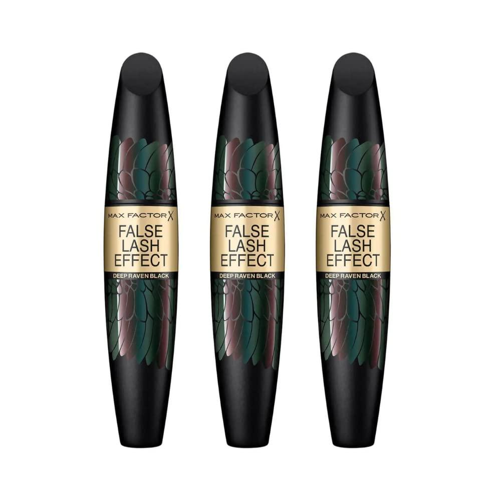 Max Factor 3 x Max Factor False Lash Effect Mascara - Deep Raven Black