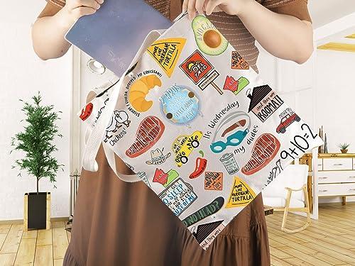 WCGXKO WCGXKO Funny Vine Humour Quote Vine Meme Lover Canvas Tote Bag (meme)