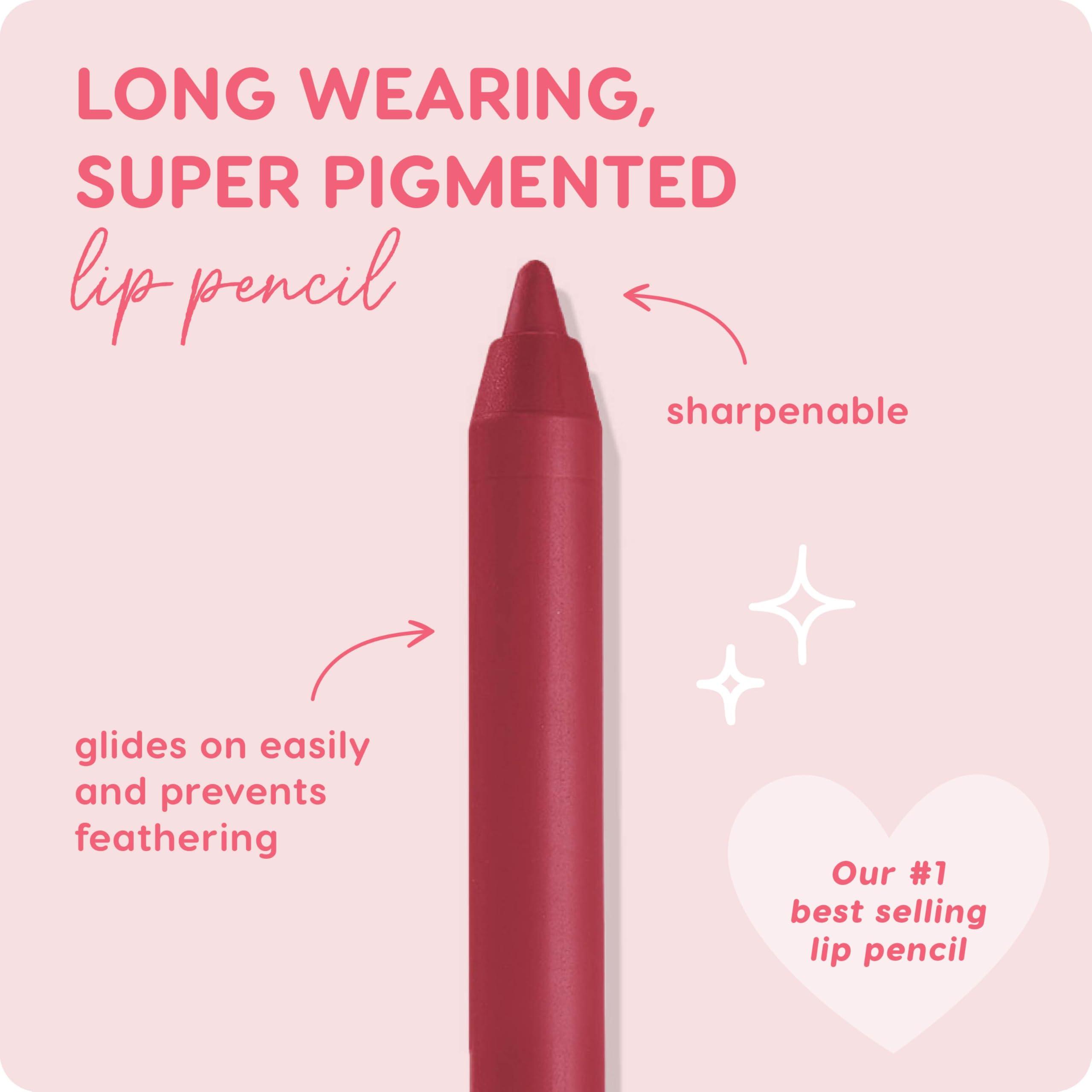 Colourpop ColourPop Lippie Lip Pencil - High-Pigment, Long-Lasting Lip Liner - Sharpenable Lip Liner Pencil for High-Impact Lip Color - Vegan, Cream Formula with Precise Application - Bichette (0.04 oz)