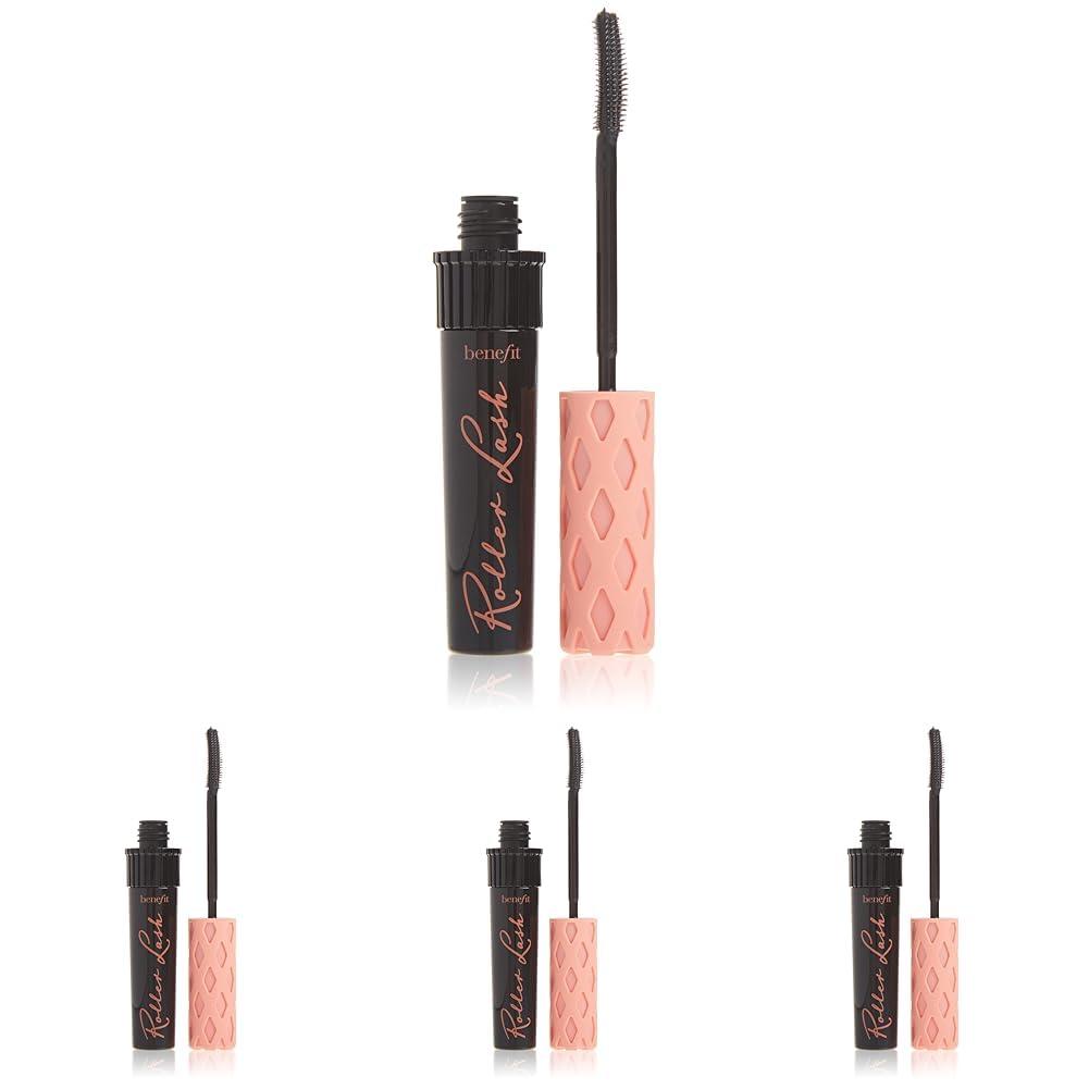 Benefit Benefit Cosmetics Roller Lash Super Curling & Lifting Mascara in Black 0.3 oz (Pack of 4)