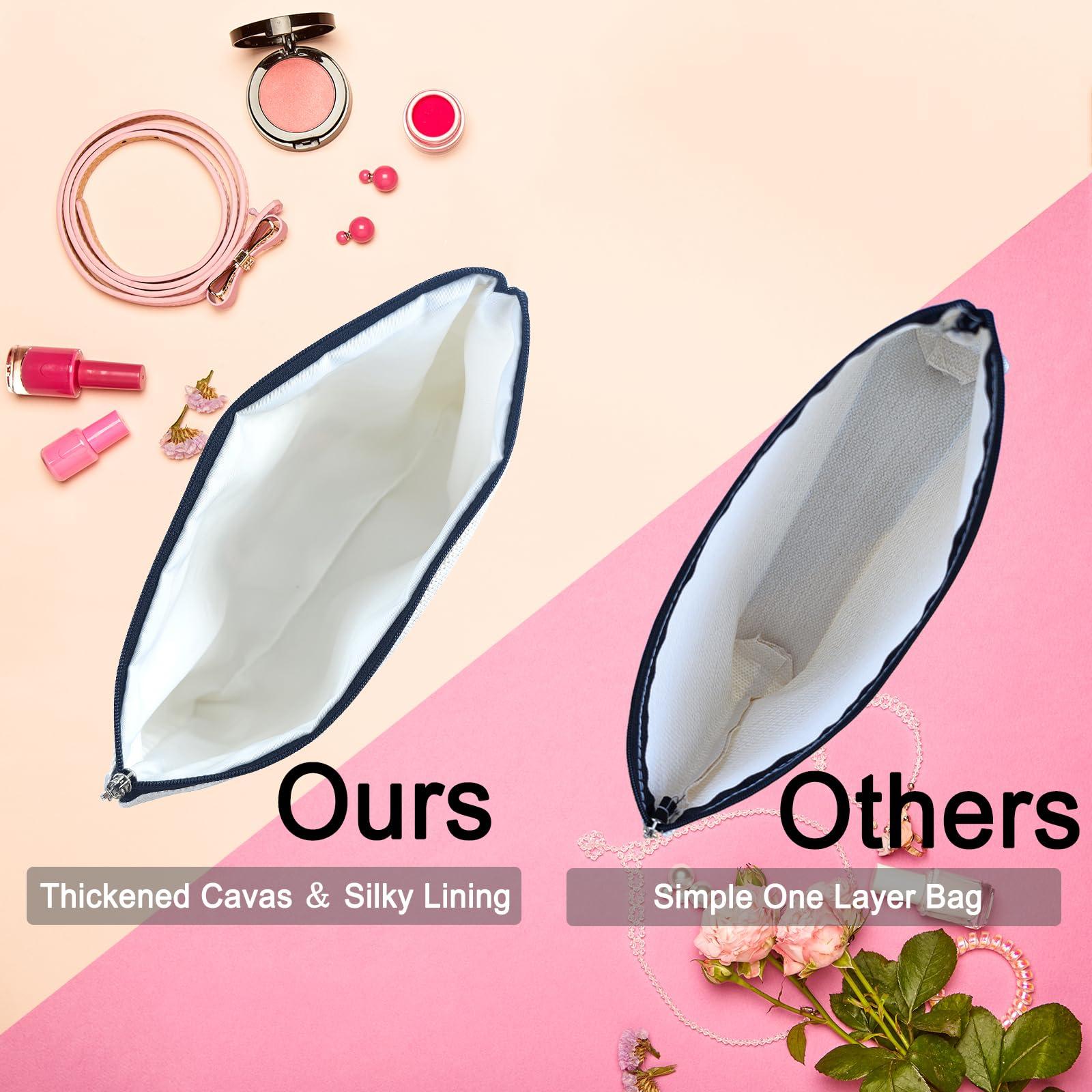 ancpeany 13 Year Old Girl Gift Ideas, 13th Birthday Gifts for Teenage Girls, Funny 2011 Birthday Decorations Makeup Bags for Her, Sister, Daughter, Niece, Cute Cosmetic Travel Pouch for Teen Girls Trendy Stuff