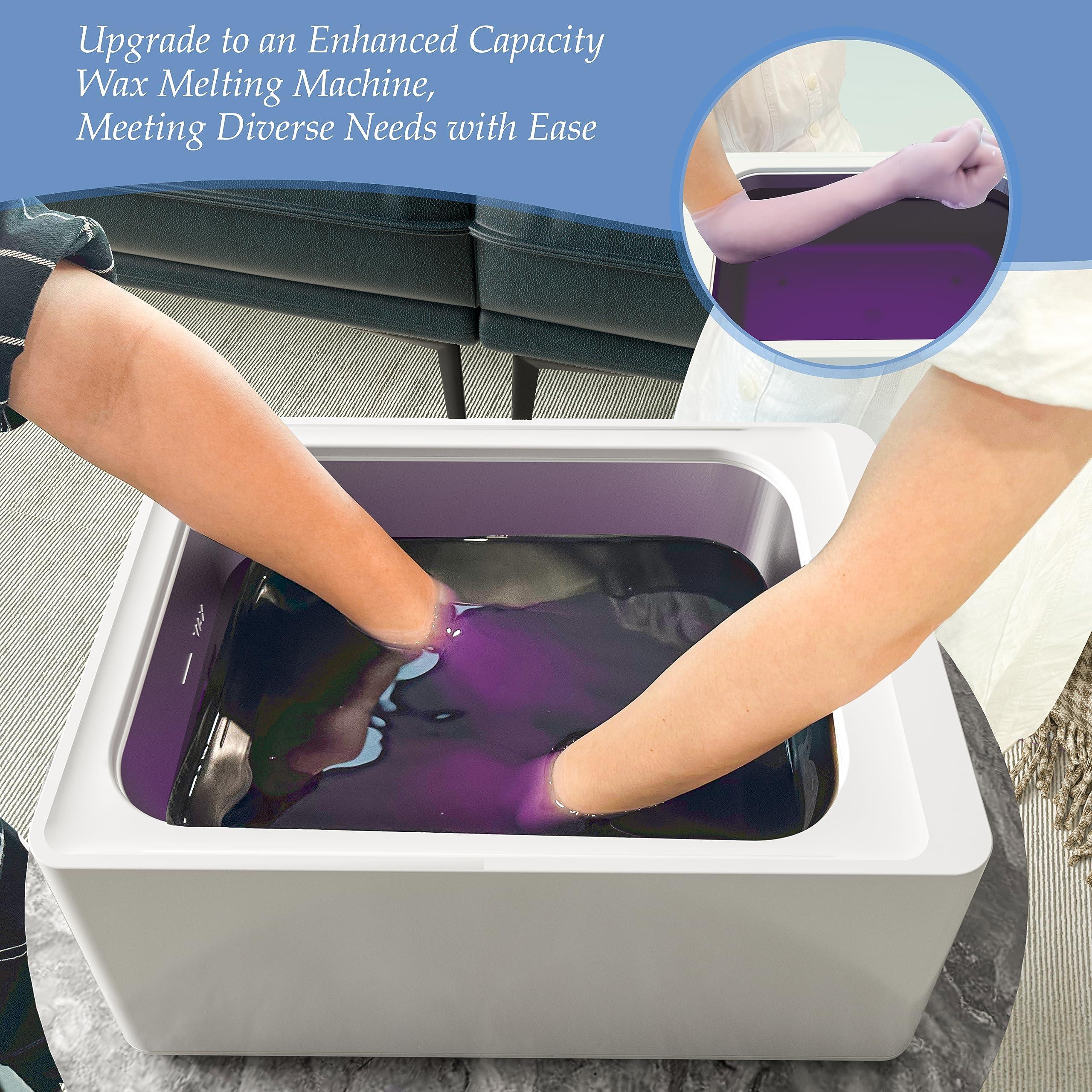 Karite KARITE Paraffin Wax Machine for Hands and Feet, 9000ml Paraffin Wax Bath with Auto-Timer, Smart Mode, Precision Temperature Control, Paraffin Wax Warmer Kit with 26PCs Refills