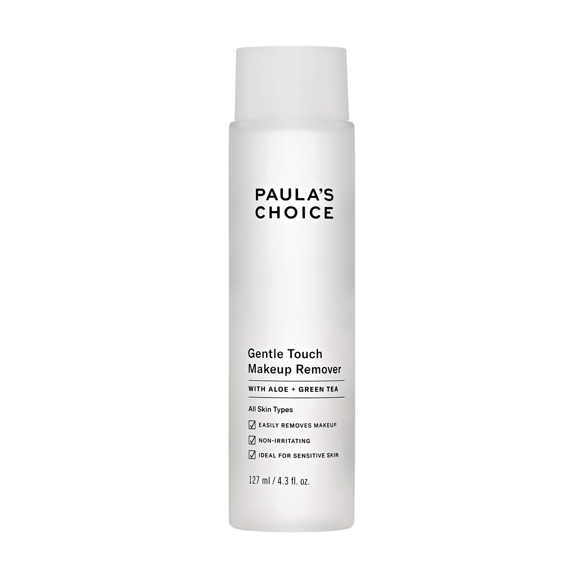 Paula's Choice Paula's Choice Gentle Touch Oil Free Waterproof Makeup Remover, Aloe & Green Tea, Non-Irritating, 4.3 Ounce