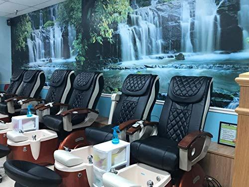 Zkincoverz Corp Pedicure Chair Massage SEAT Cover-Black Color-Version 2