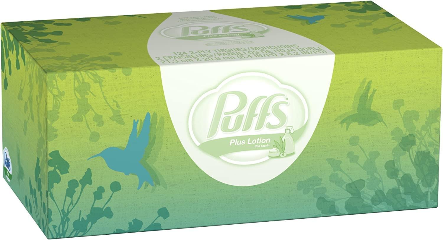 Puffs Puffs TISS +Lotion 124CT