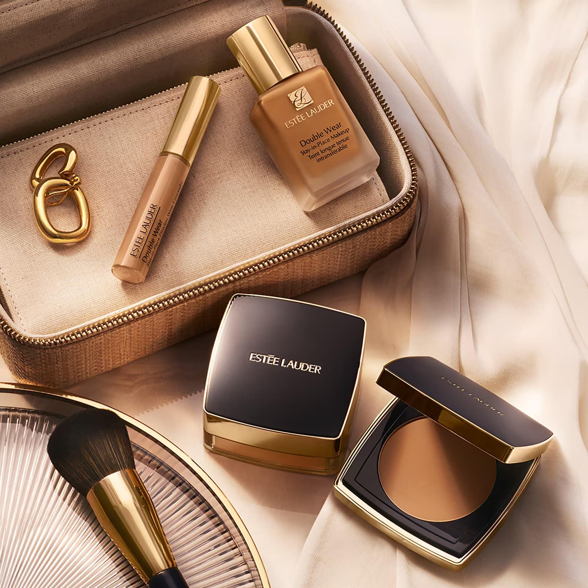 Este Lauder Este Lauder Double Wear Stay-in-Place Matte Refillable Powder Foundation 5W2 Rich Caramel