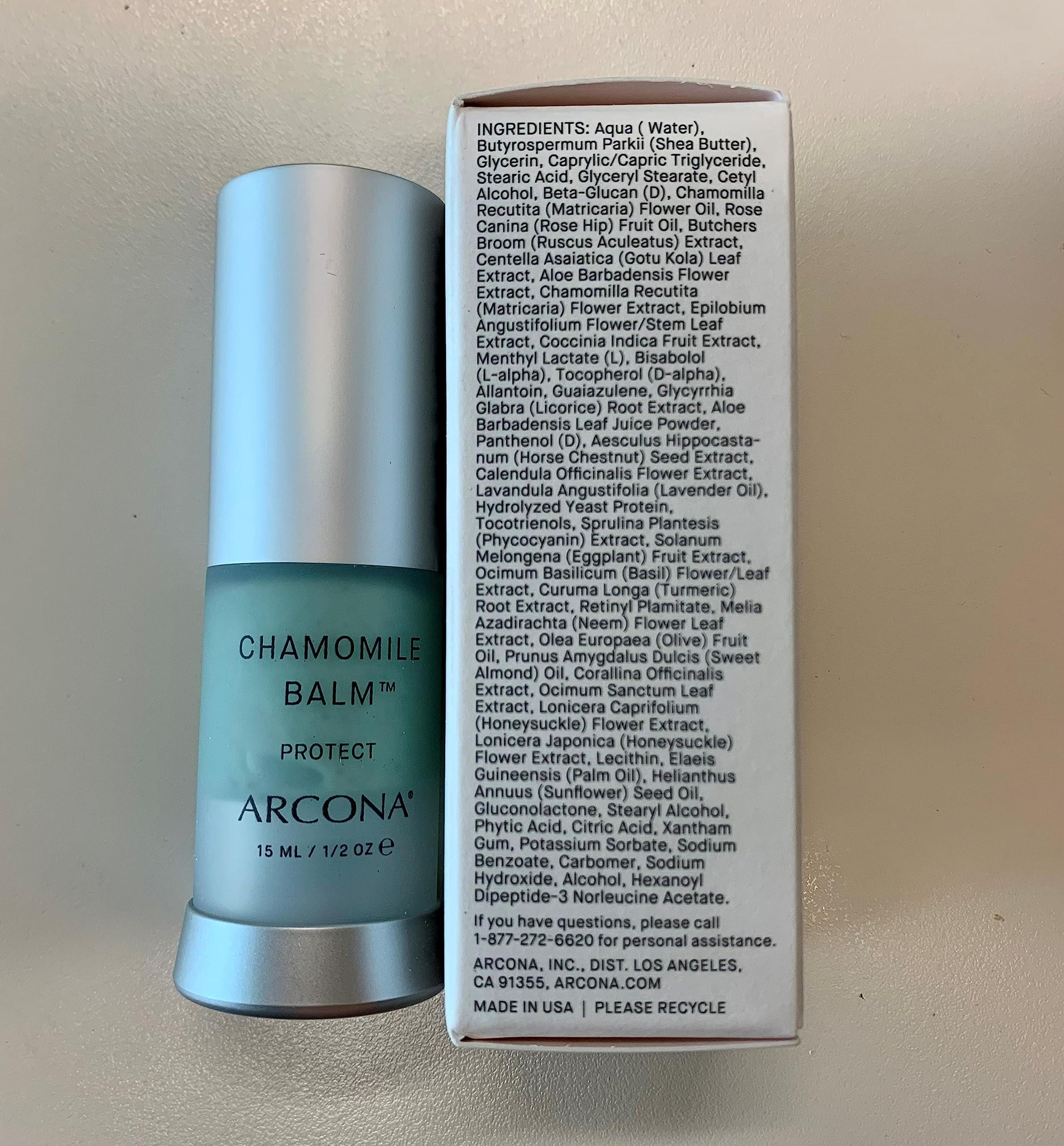 ARCONA ARCONA Chamomile Balm - Alleviate Redness, Calm And Restore Skin With Blue Chamomile Oil - .51 oz Made In The USA