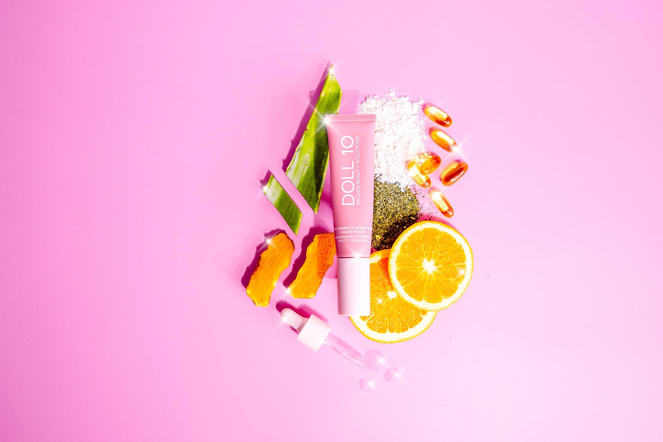 DOLL 10 NO. Doll 10 TCE Liquid Filter - Covers, Blurs, and Brightens (Deep)