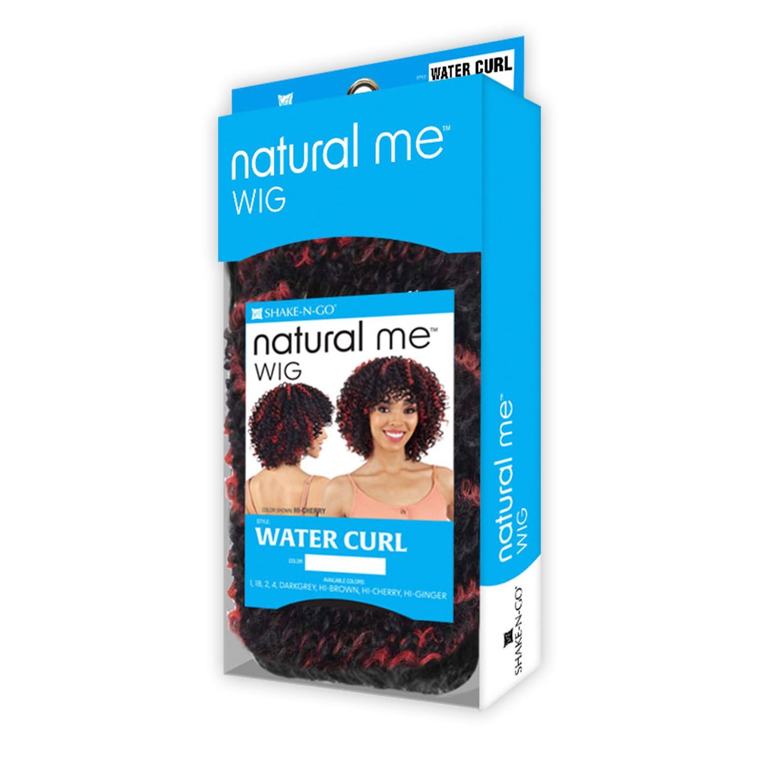 SHAKE-N-GO SHAKE-N-GO WIG NATURAL ME - DEEP CURL (HI BROWN)