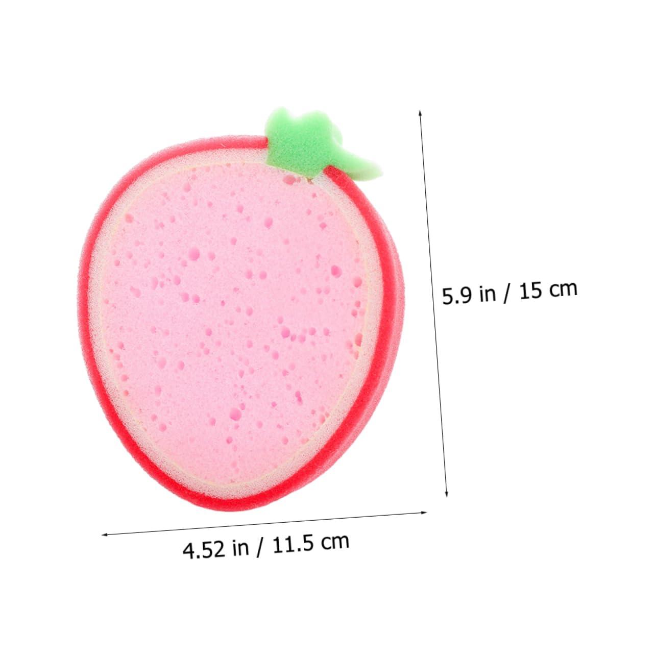 Healeved Healeved Fruitful Bath Sponges Set of 6 Fruits Sponges Bath Sponge Baby Bath Sponge Practical Bath Sponge