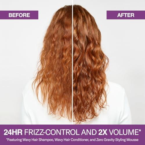 FUNCTION OF BEAUTY Function of Beauty Wavy Hair Shampoo & Conditioner, 22 oz Each - With Fermented Rice Water to Strengthen & Argan Oil to Enhance Glossiness & Natural Shine, Sulfate-Free, Customizable Haircare