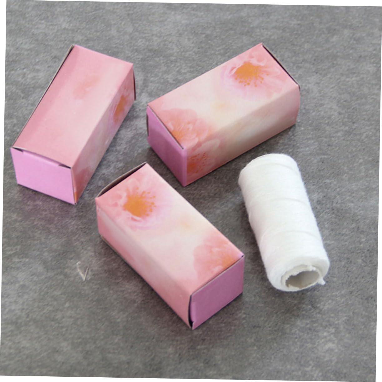 NOLITOY NOLITOY Facial Hair Remover Thread Face Threading Hair Removal Machine Thread 6 Rolls of Soft Cotton for Facial Epilator Threading