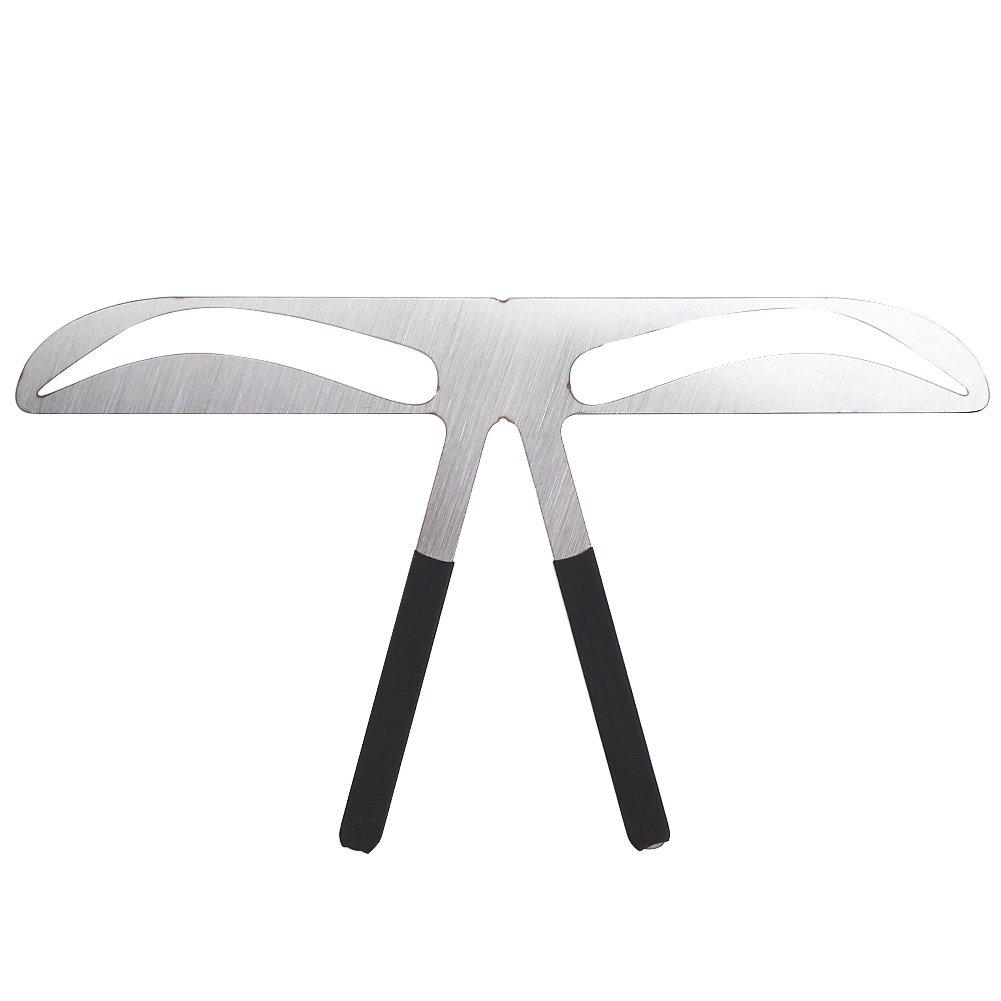 Tbest Eyebrow Ruler Stencil,Eyebrow Ruler Eyebrow Measure Balance Extension Ruler Eyebrow Shape Stencil European Style