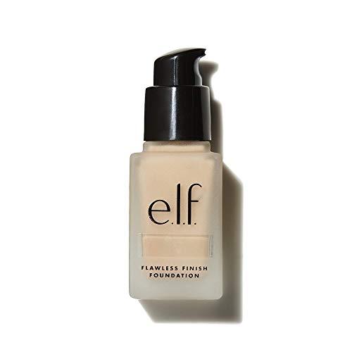 e.l.f. e.l.f. Flawless Finish Foundation, Improves Uneven Skin Tone, Lightweight, Medium Coverage & Semi-Matte, Vegan & Cruelty-Free, Beige 0.68 Fl Oz