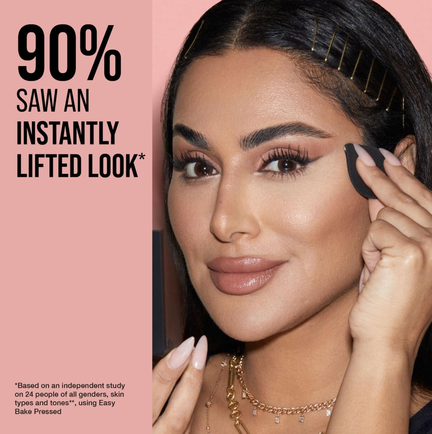 HUDABEAUTY HUDA BEAUTY Easy Bake and Snatch Pressed Talc-Free Brightening and Setting Powder Cupcake