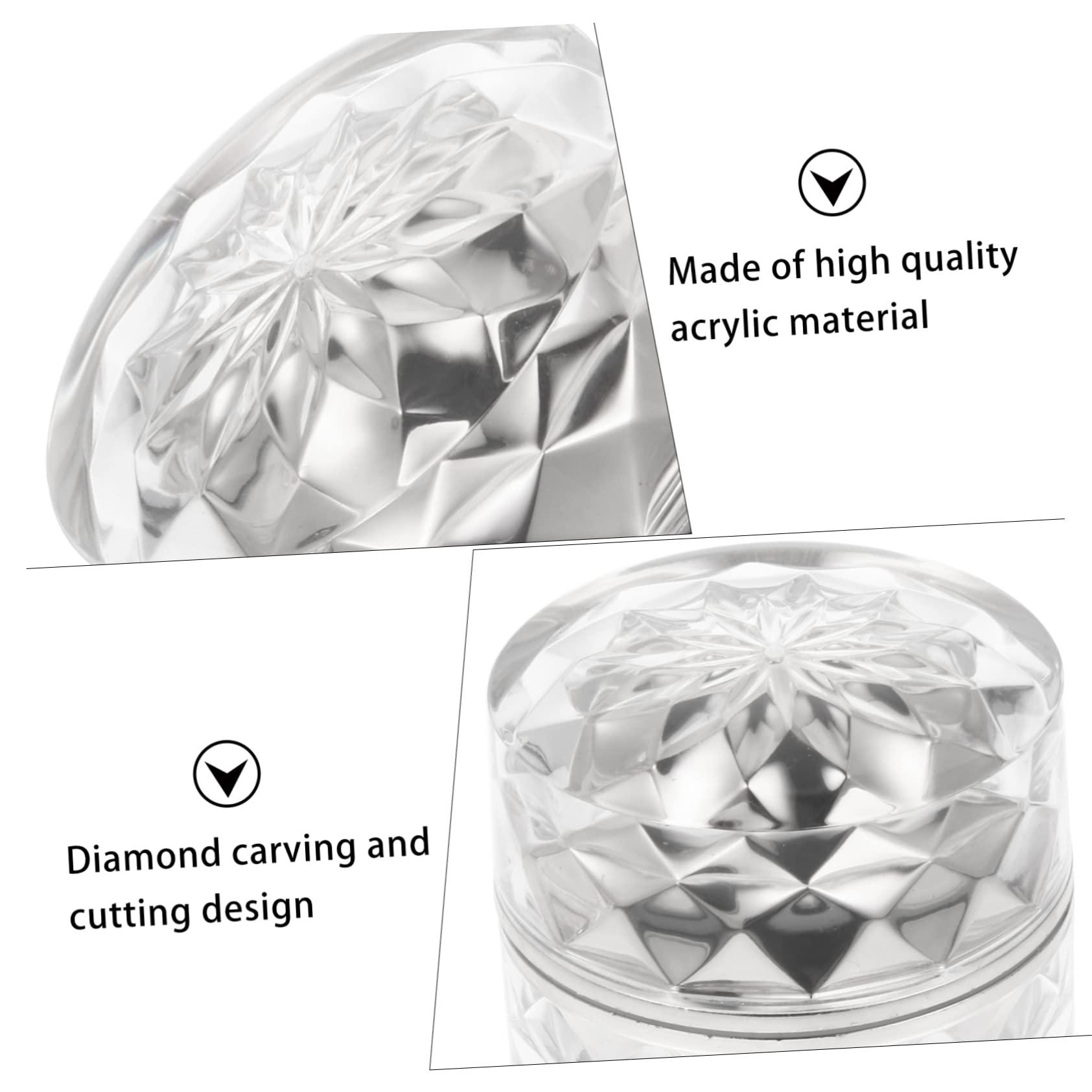 DOITOOL DOITOOL 6 Pack Acrylic Travel Jars Leak Proof 5g Mini Containers for Creams Cosmetics