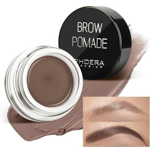 Anglicolor Eyebrow Pomade,Gel Professional Makeup Eyebrow Color,Matte Waterproof Brow Pomade For Long-Lasting Results,Vegan, Cruelty-Free Eyebrow Color that Fills and Shapes Brows(4#Auburn)