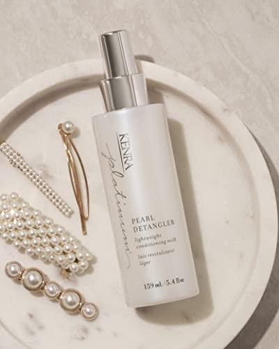 Kenra Professional Kenra Platinum Pearl Detangler | Lightweight Conditioning Milk | Adds Moisture & Slip | Effortless Detangling & Manageability | Thermal Protection Up To 450F | All Hair Types | 5.4 fl. oz