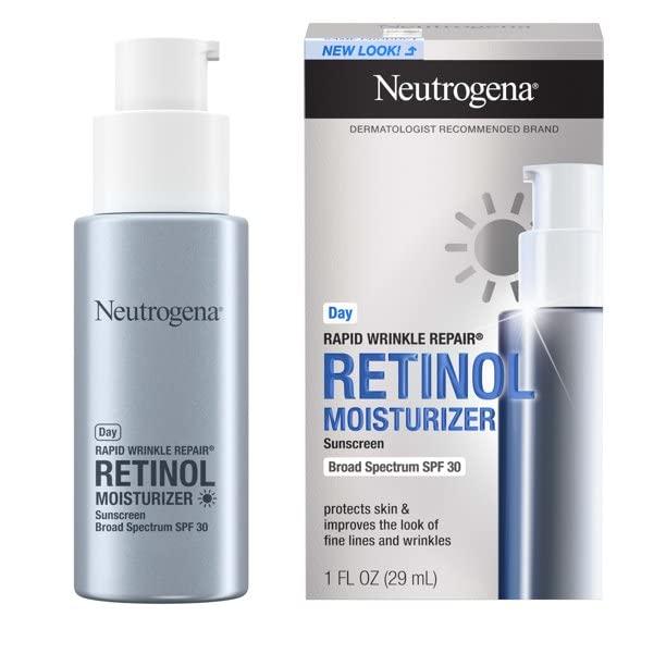 Neutrogena Neutrogena Rapid Wrinkle Repair Anti-Wrinkle Night Accelerated Retinol SA Facial Moisturizer, 1 fl. Oz