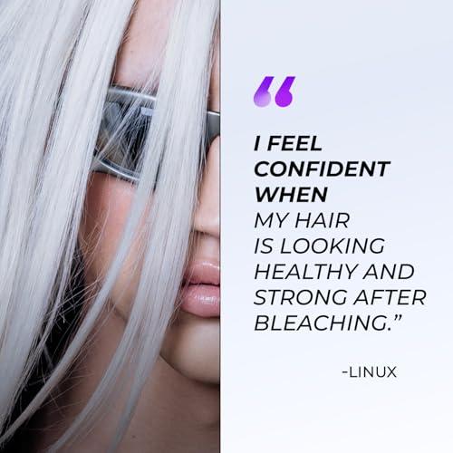 XMONDO XMONDO Hair Supernova Blonde Toning Reparative Mask, Vegan Formula with Jojoba Oil, Reducing Brassy and Yellow Tones on Blonde, Highlighted, and Gray Hair Colors, 8 Fl. Oz