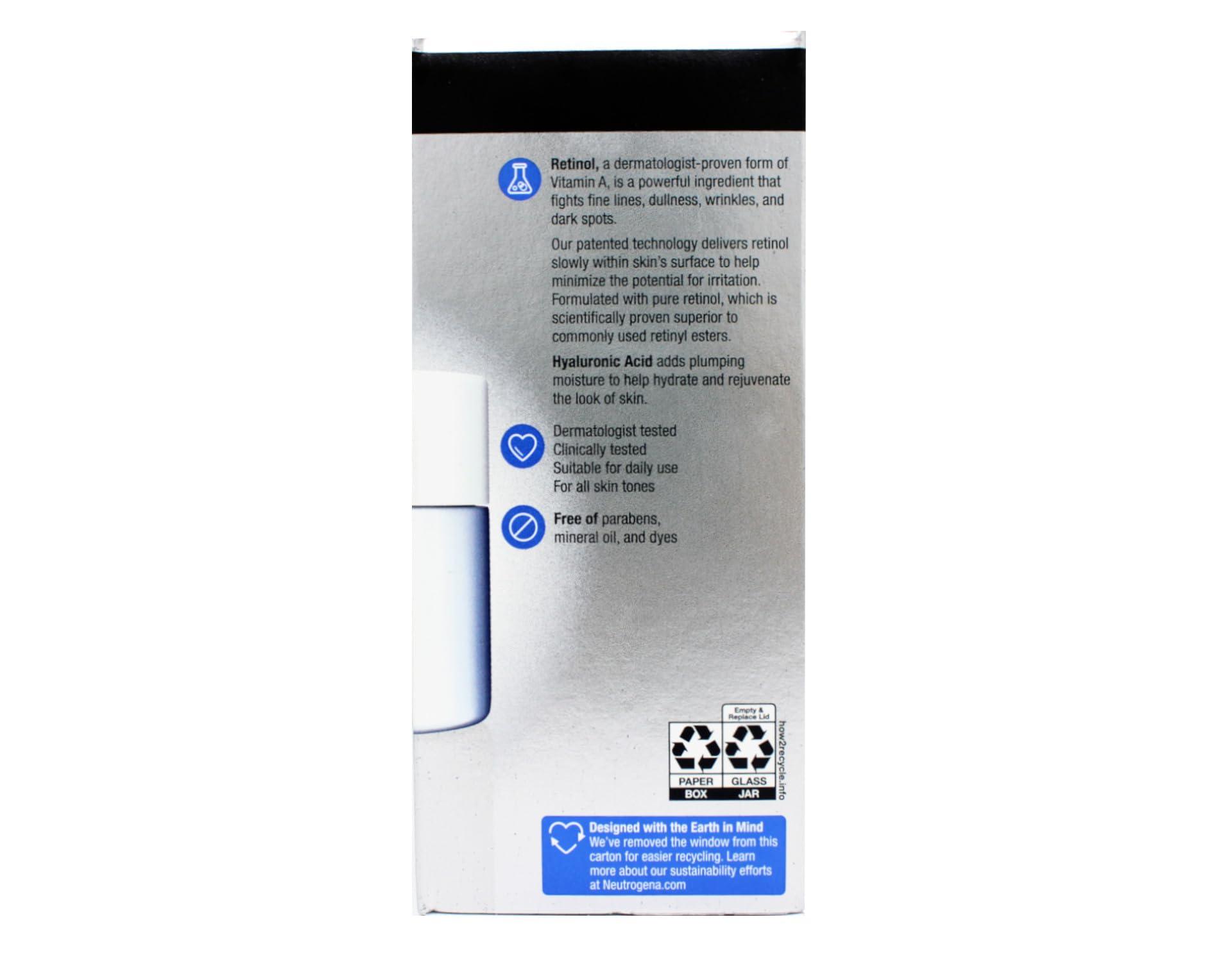 Johnson & Johnson Johnson & Johnson Neutrogena Rapid Wrinkle Repair Retinol Regenerating Cream - 1.7 oz (Pack of 2)