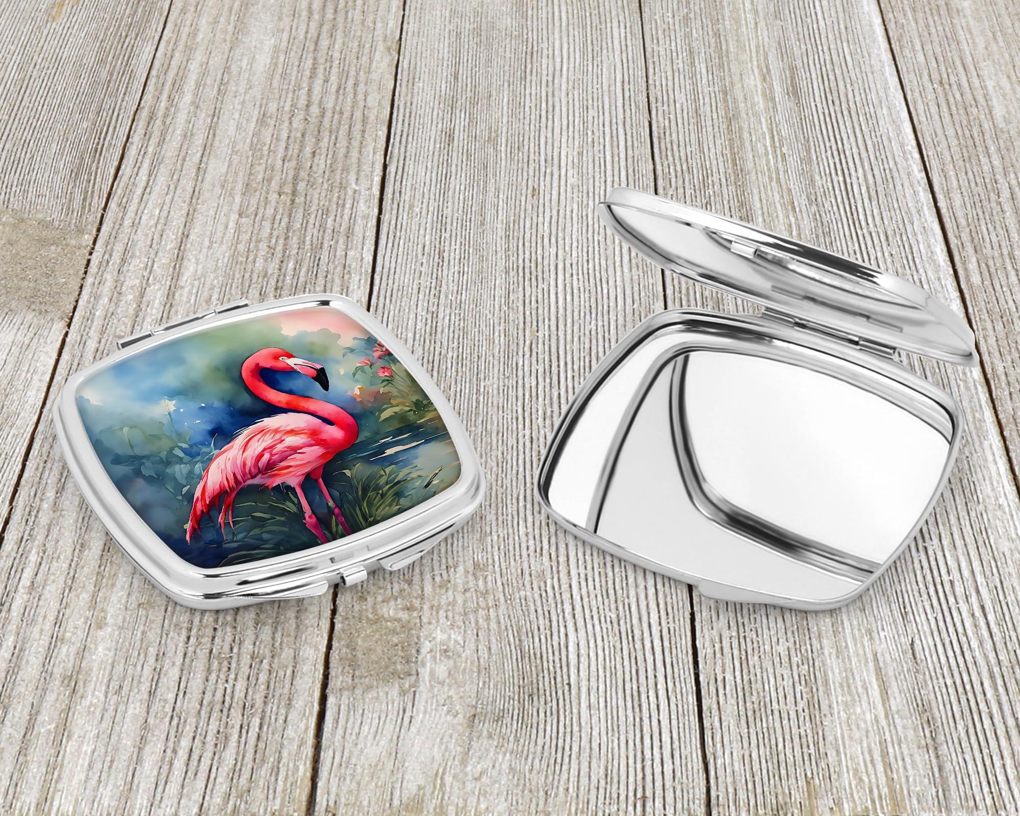 Caroline's Treasures Caroline's Treasures Flamingo Compact Mirror (Pack of 2)