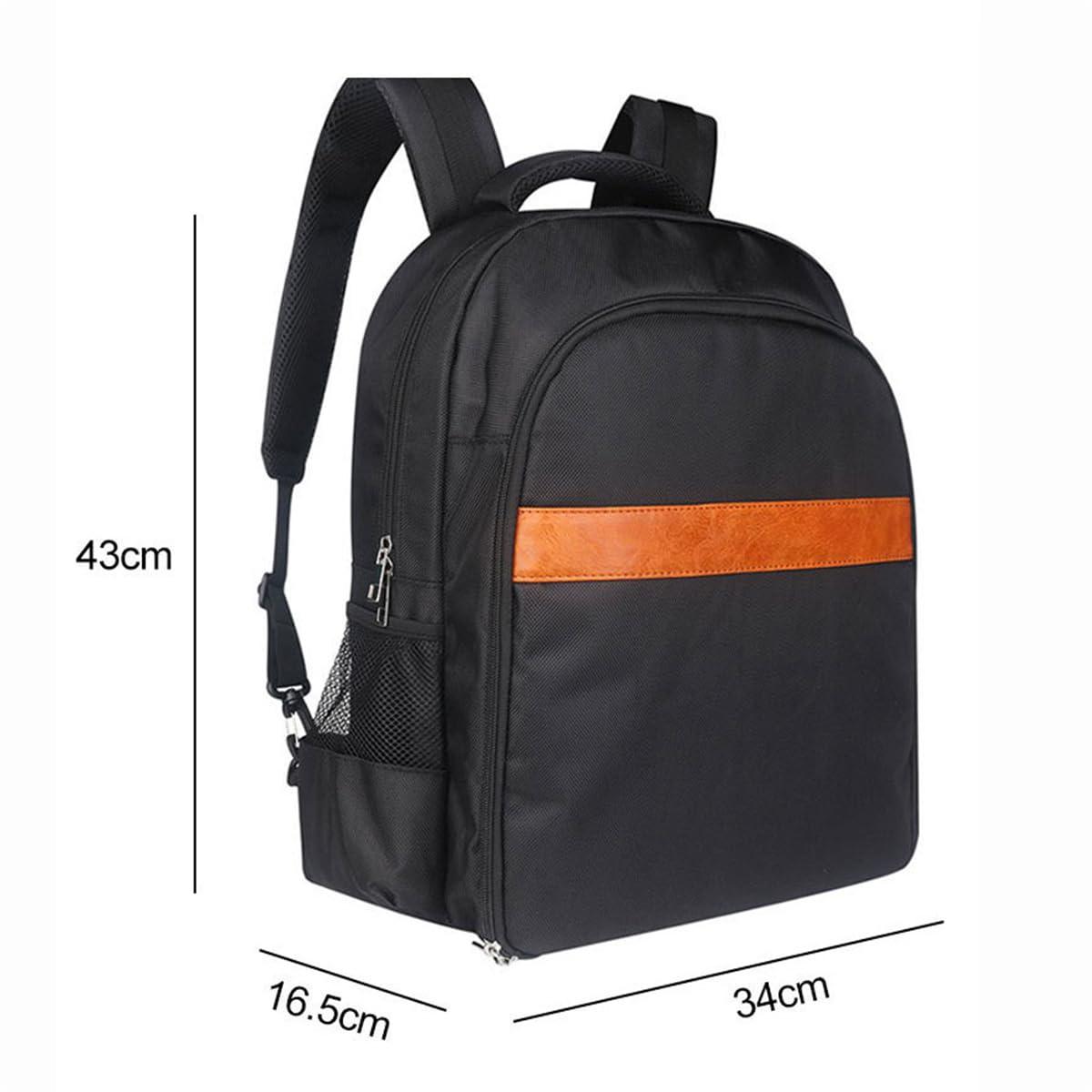 SXLINGDO SXLINGDO Barber Kit Professional for Men Travel Bag, Barber Supplies Bag, Portable Backpack Bag for Clippers and Supplies Travel Bag (Black)