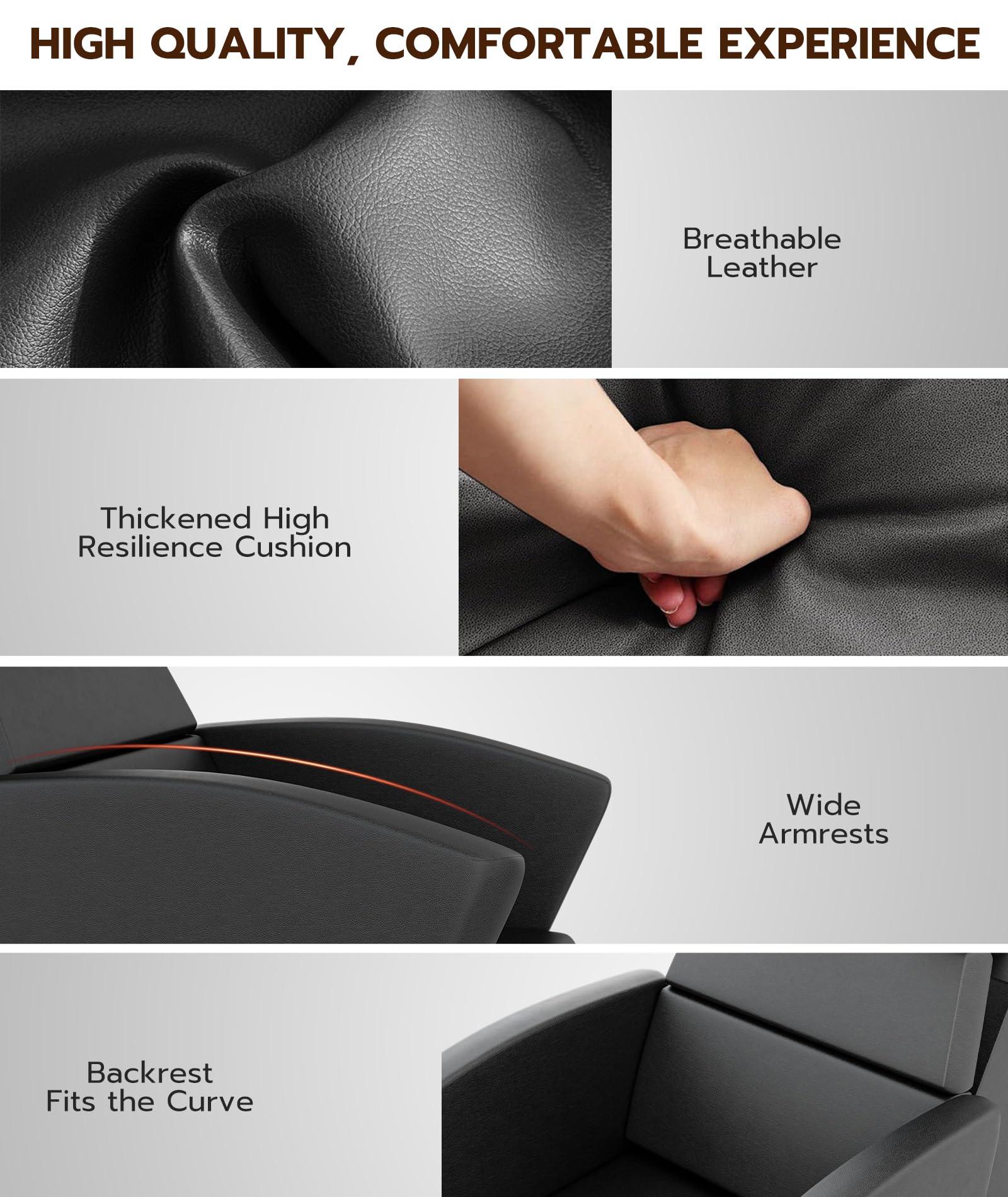 Icoget Icoget Shampoo Bowl and Chair Set for Salon, Deep Porcelain Tilting Salon Sinks for Hair Stylist, Backwash Shampoo Stations for Barber,Home, Black