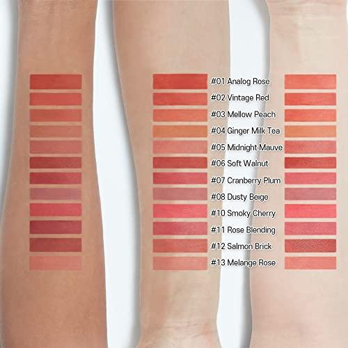 Etude House ETUDE Fixing Tint 4g | Long Lasting, High Pigmented Liquid Lipstick, Lip Stain, Waterproof, Lightweight matte finish, Full Coverage (#08 Dusty Beige)