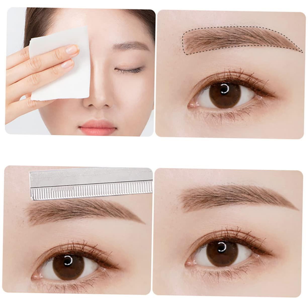 BIUDECO BIUDECO Eyebrow Shaver Eyebrow Trimmer Kit 100 Single Blades for Gentle and Accurate Brow Maintenance