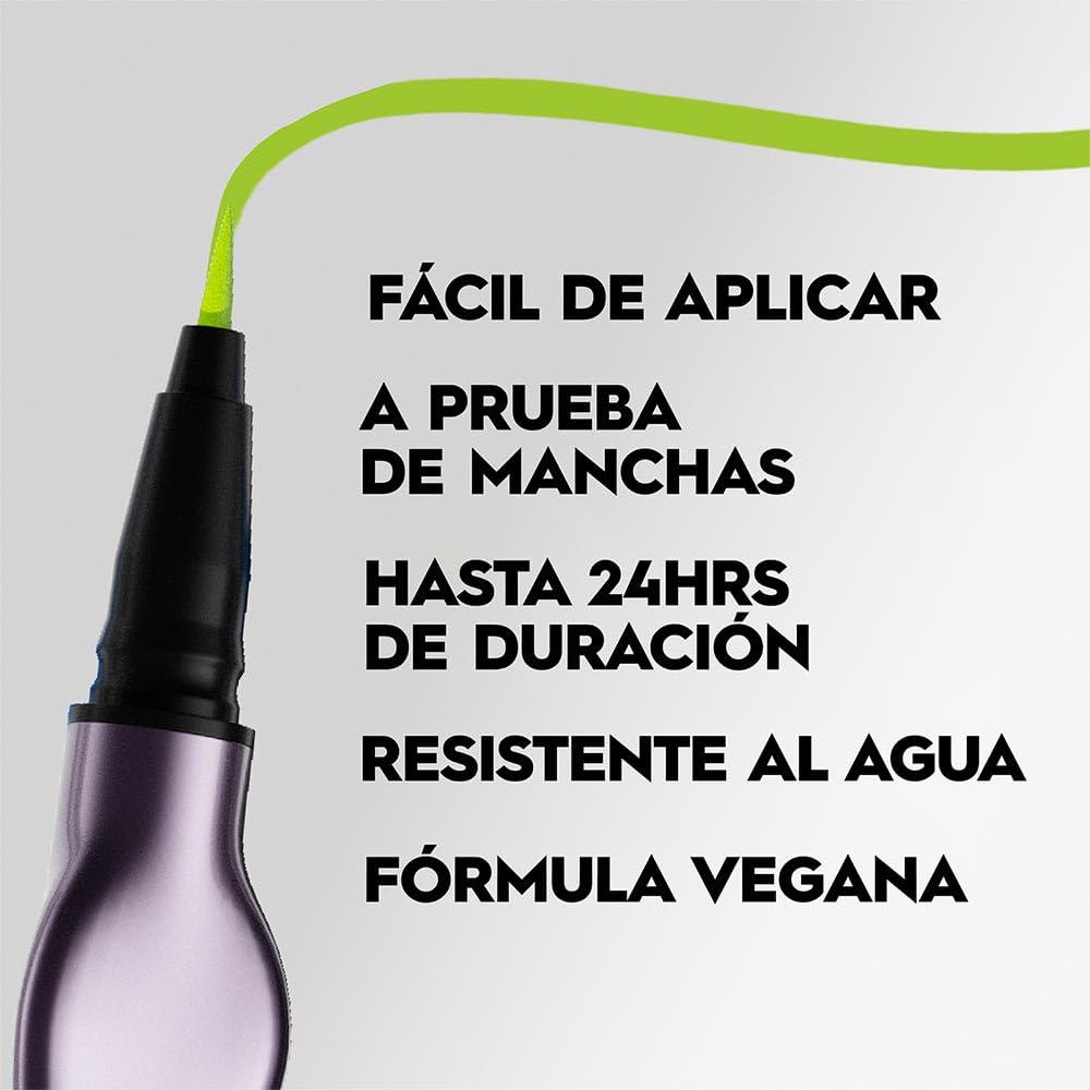 URBAN DECAY Urban Decay 24/7 Inks Liquid Eyeliner Pen  Water-Resistant, Smudge-Proof  Up to 24HR Wear  Ergonomic Grip  Vegan & Cruelty Free  Freak (Matte Lime Green, Felt Tip)