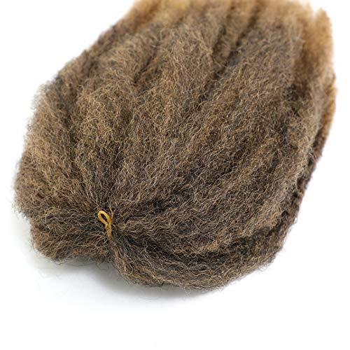 Ayana 6 Packs Marley Twist Braiding Hair 24 Inch Marley Hair Crochet Braids Long Afro Kinky Synthetic Kanekalon Fiber Marley Hair For Twists Braiding Hair Extensions (24inch, T27)