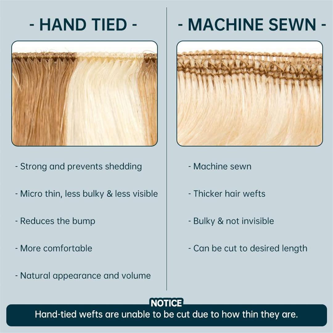 WestIsand Flat Silk Hair Weft Sew In Bundles Invisible Virgin Hair Extensions Real Human Hair Smooth Straight Hair For Salon 4 27 4 14 Inches