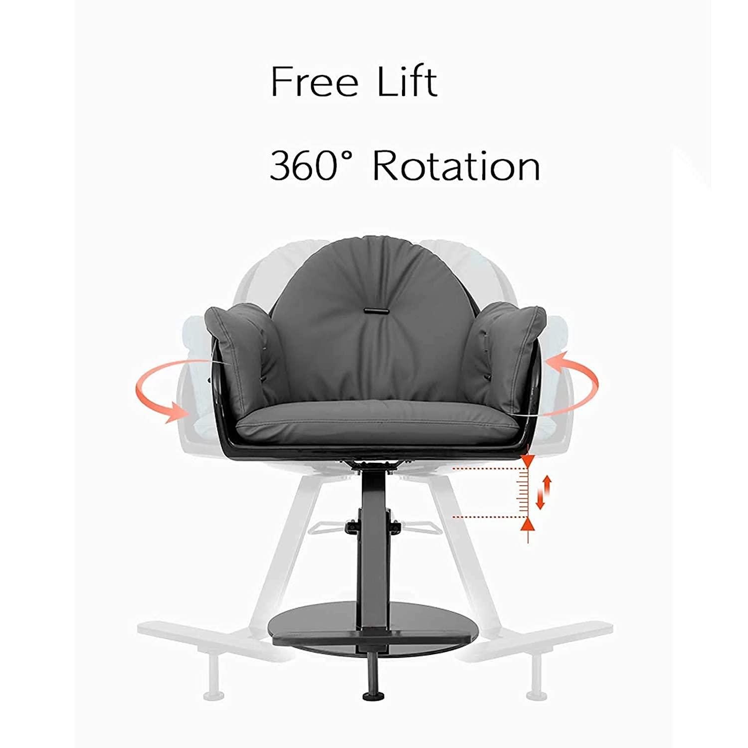 GFFFFFFJJJJJJJJJJJ Hair Cutting Salon Chair Hair Salon Chair Styling Salon Recliner Salon Chair Barber Chairs Hydraulic Reclining Chair Beauty Salon Chair Salon Styling Beauty Equipment