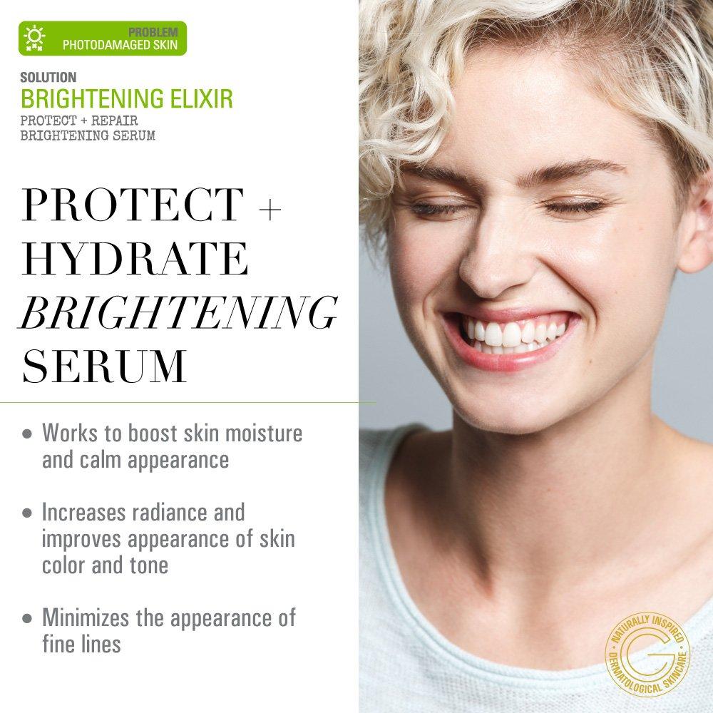 GOLDFADEN MD GOLDFADEN MD Brightening Elixir | Serum w/Vitamin C, Ferulic Acid, Vitamin B & Vitamin E | Helps Aid Against The Appearance Of Photoaging | Leaves Skin Feeling Hydrated & Looking Radiant 1fl oz