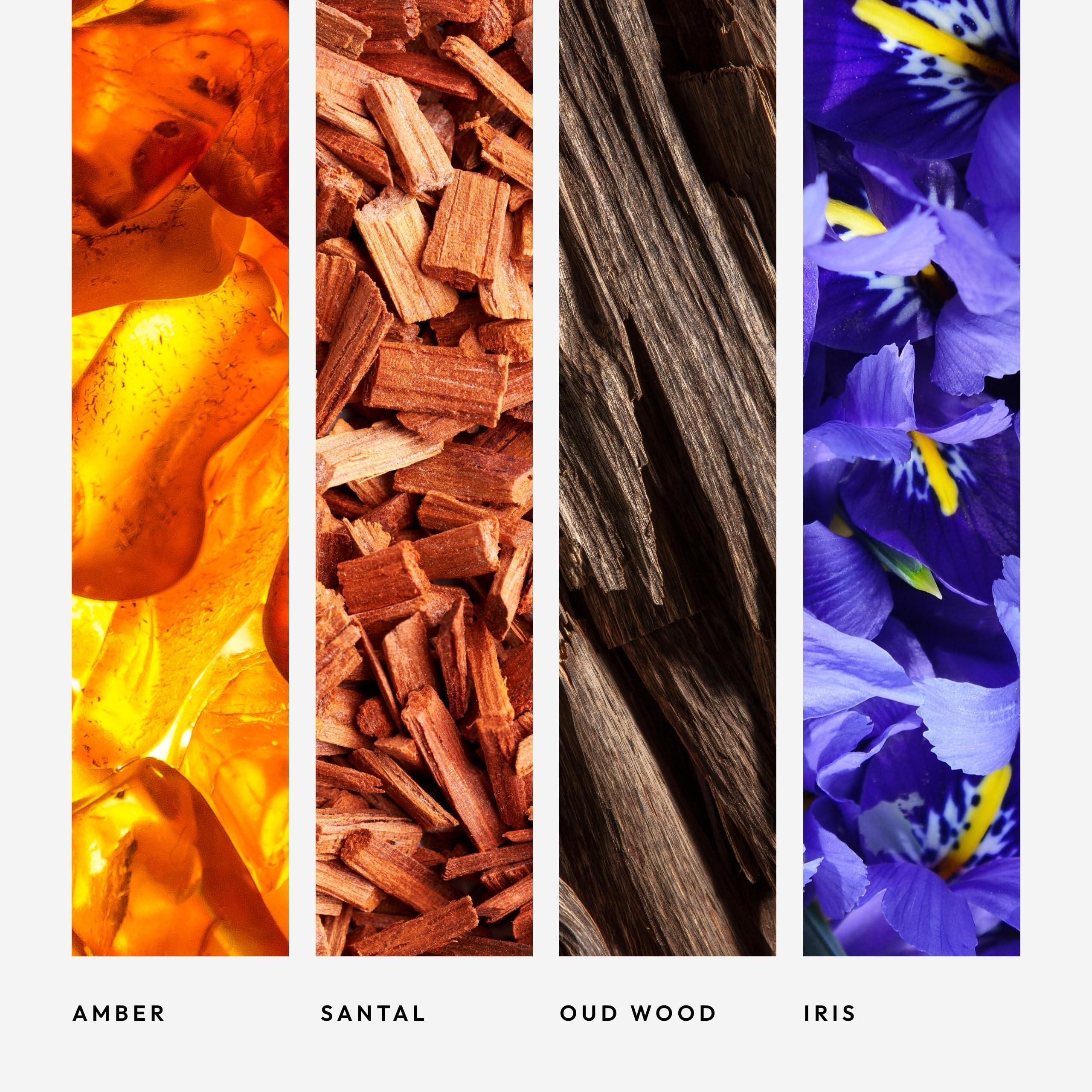 Aroma360 Aroma360 Blue Shampoo - Hair Care Products for Fine Hair - For All Hair Types - Shampoo for Dry Hair - Hair Repair Shampoo for Men & Women - Scents Include Amber, Santal, Iris & Oud Wood - 16oz