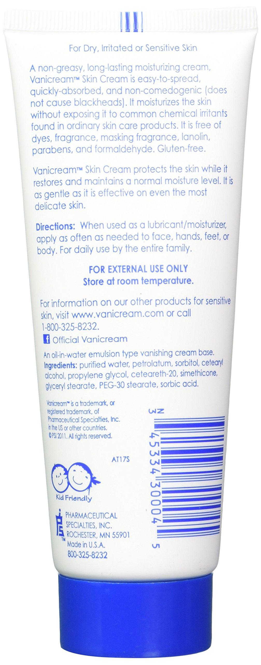 Vanicream Vanicream Moisturizing Skin Cream for Sensitive Skin, 4 Ounce (Pack of 2)