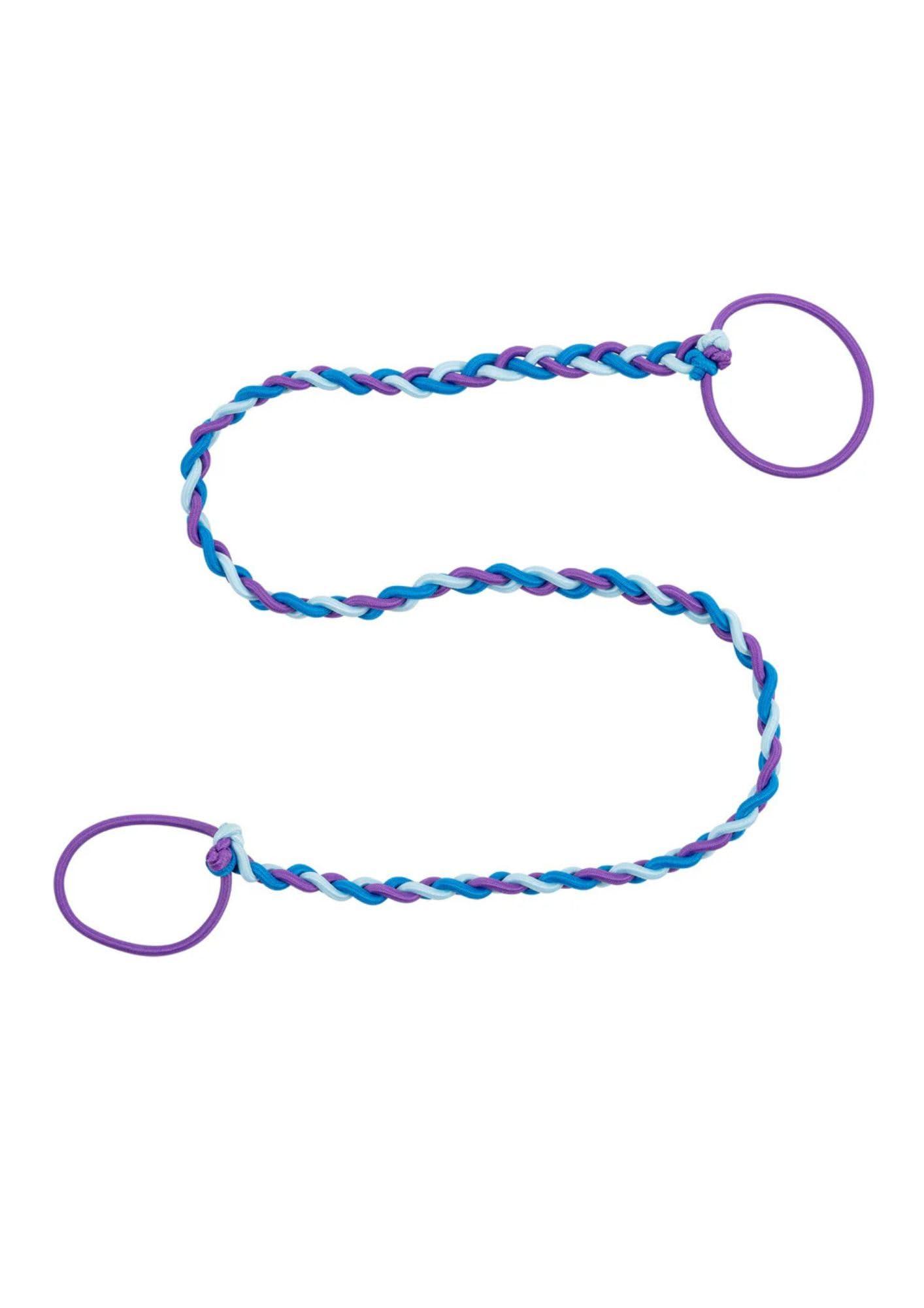 RipTie RipTie Rip Tie 2.5mm Tangle Free Hair Tie - Rippled Water, Single, 34\"\", 1 Count (Pack of 1)