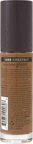 Burt's Bees Burts Bees Goodness Glows Liquid Makeup, Chestnut - 1.0 Ounce (Pack of 2)