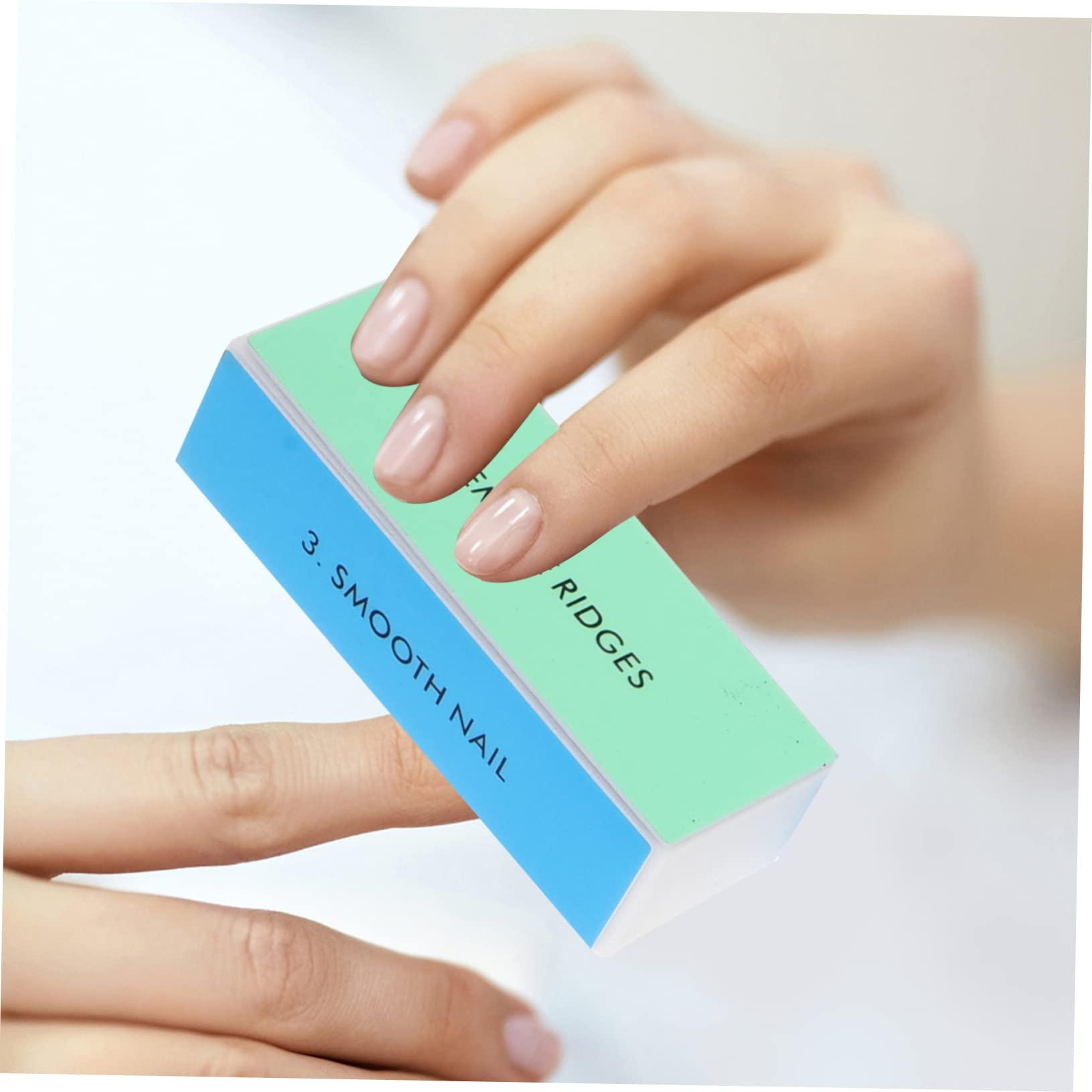 NinthAvenue Basics NinthAvenue Basics Nail Buffer Nail File 10pcs 4-way Nail Buffer Nail Shiner Sponge Block Nail File Block