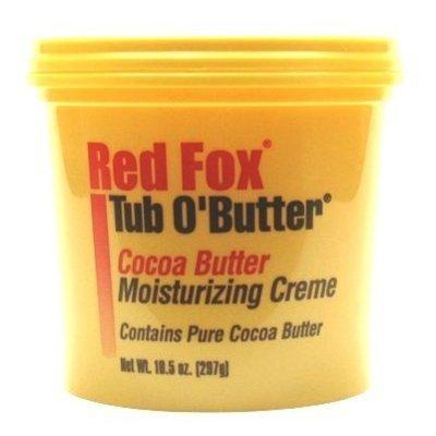 Red Fox Red Fox Tub O'Butter Cocoa Butter, Moisturizing Creme, 14 oz (Pack of 2)