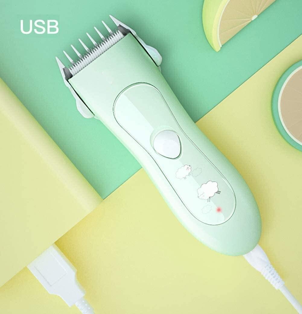 ZCXJMH Professional Hair Clippers for Men, Quiet Hair Clippers, Silent Haircut Trimmers for Children with Autism and Sensory Sensitivity, Kids Waterproof Haircutting Kit