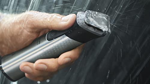 Philips Norelco Philips Norelco Multigroom 7000 Series, All-in-One Trimmer, Beard Trimmer and Hair Clipper, 19-Piece Men\'s Grooming Kit for Beard, Head, Hair, Body, and Face, Soft Pouch, MG7910/49