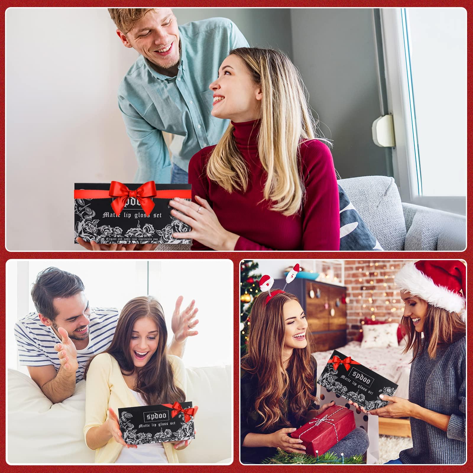 Spdoo Spdoo 15Pcs Matte Liquid Lipstick Set, Waterproof Long Lasting Non-Stick Cup Labiales Mate, Lip Gloss Sets Lipstick for Women Gift